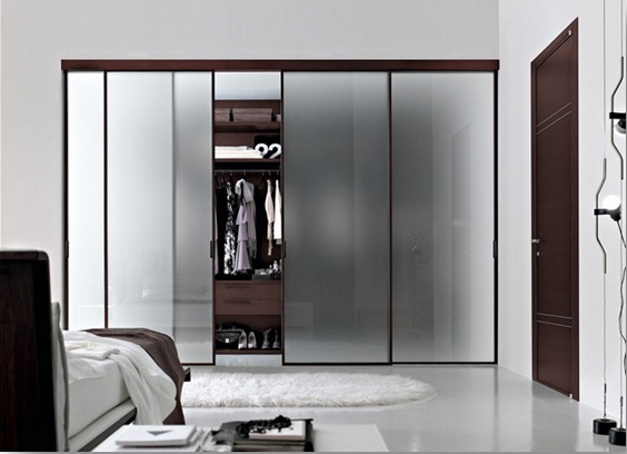 Frosted glass